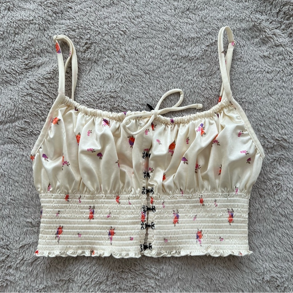Urban Outfitters Floral Blouse Tank